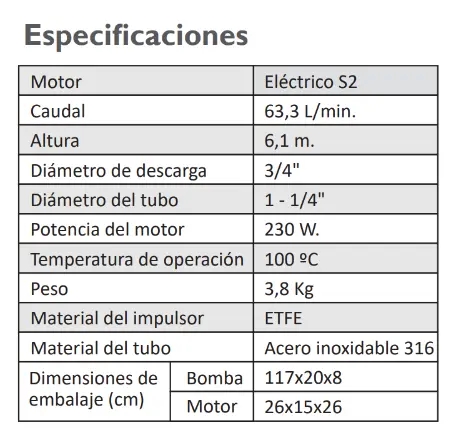 Bomba de tambor Techniflo eléctrica diseño compacto y eficiencia en la transferencia de líquidos industriales.