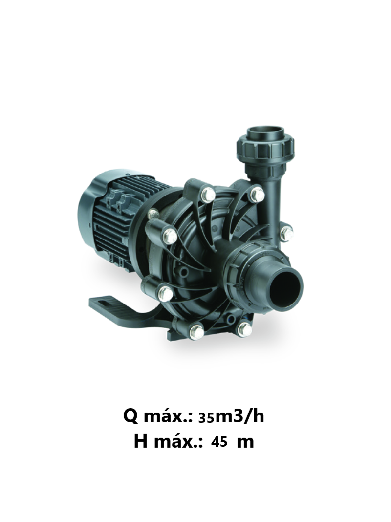 TDB22 - Acople Magnético PVDF