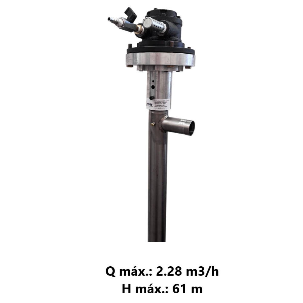 TBT - Acero Inoxidable neumática