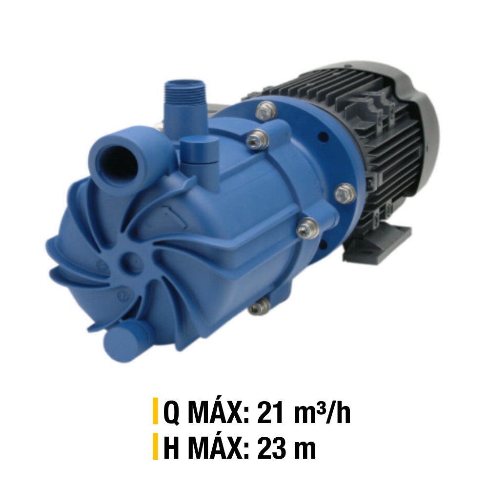 TSP15 - Acople Magnético Autocebante Polipropileno