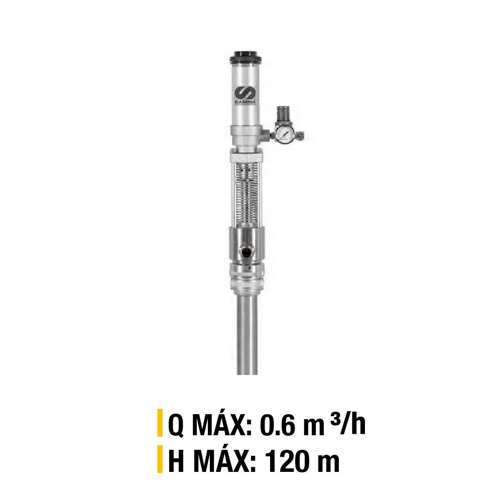 P31 2:1 - Acero Inoxidable neumática