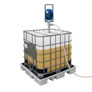 Lanza Vertical para barriles e IBC de Viscosidad alta hasta 100.000cp