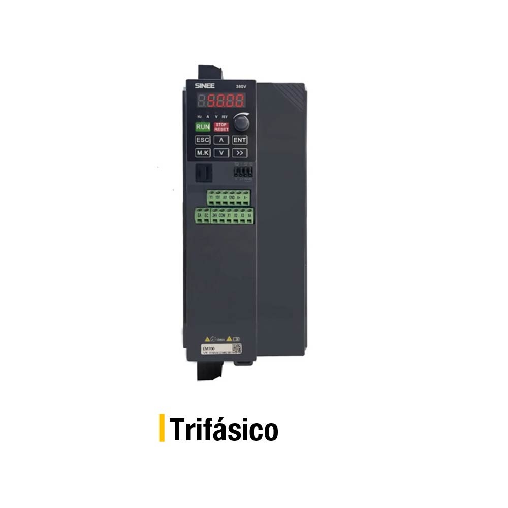 Protección para trabajo en seco - Variador de frecuencia EM700 Trifásico